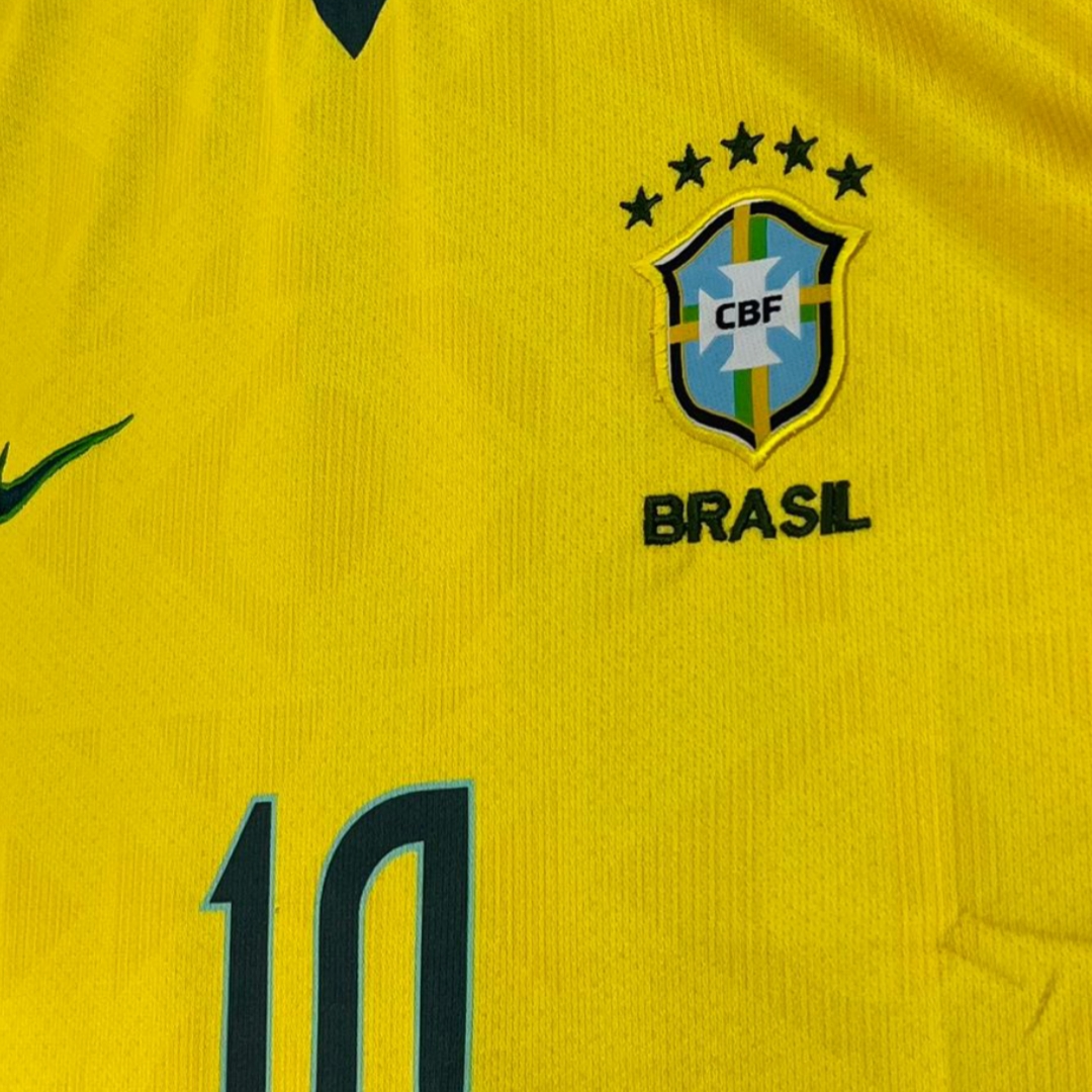 nike Brazil soccer uniform ネイマール 刺繍 ワッペン MFA Sports